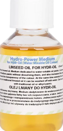Olej lniany do farb olejnych Hydr-Oil - Renesans - 250 ml