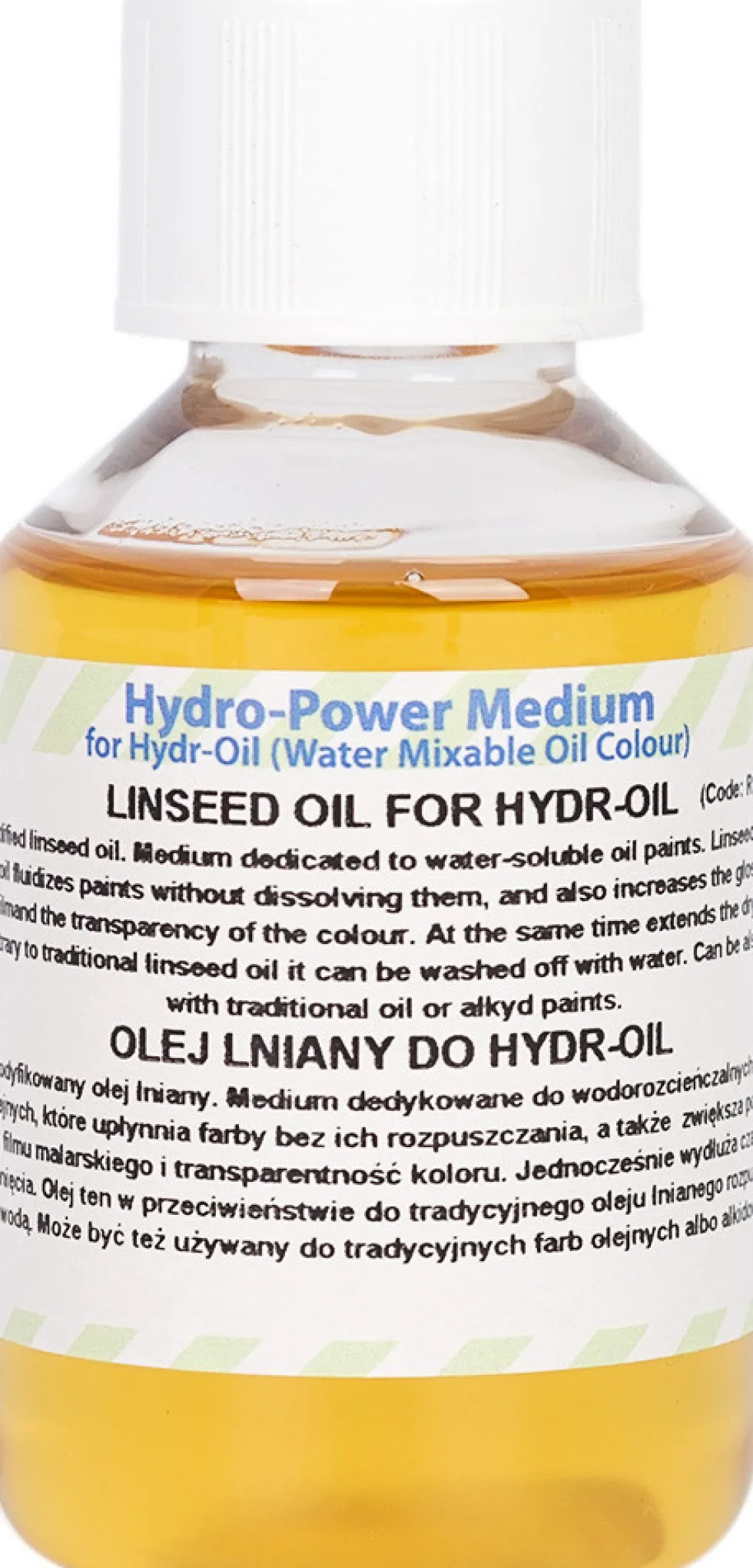 Olej lniany do farb olejnych Hydr-Oil - Renesans - 100 ml