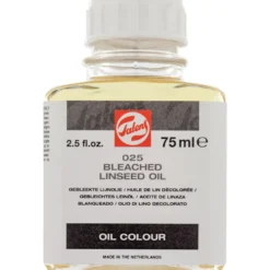 Olej lniany do farb olejnych - Talens - bielony, 75 ml