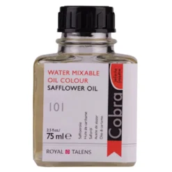 Olej szafranowy do wodorozcieńczalnych farb olejnych - Cobra - 75 ml