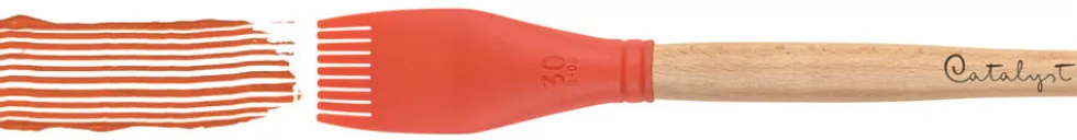 Łopatka silikonowa Catalyst Blade - Princeton - czerwona, 30 mm
