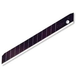 Ostrza segmentowe ABB - Olfa - czarne, 9 mm, 10 szt.