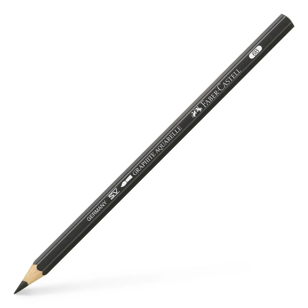Ołówek akwarelowy Graphite Aquarelle - Faber-Castell - 4B