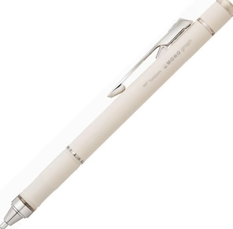 Ołówek automatyczny MONO Graph Grip 0,5 mm - Tombow - Greige