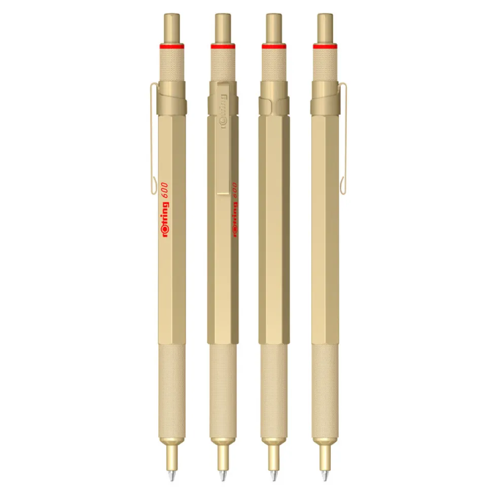Ołówek automatyczny 600 - Rotring - Gold 0,5 mm