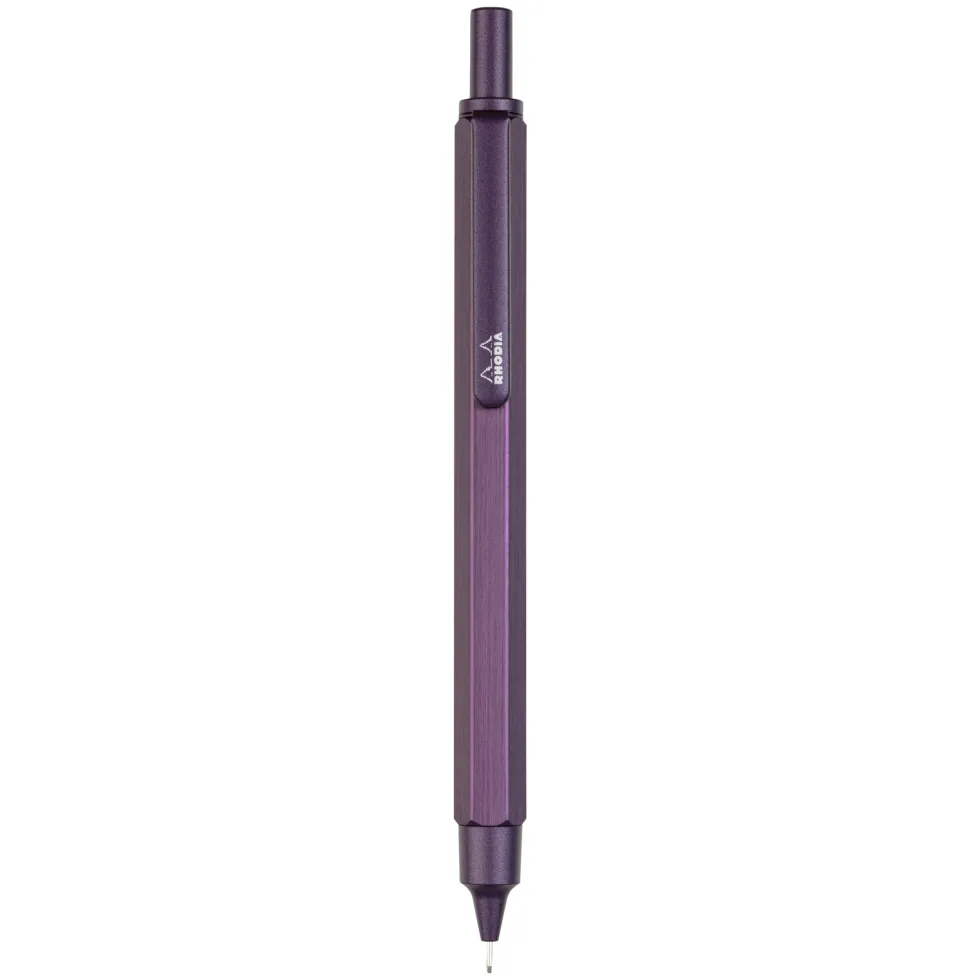 Ołówek automatyczny scRipt - Rhodia - Eggplant