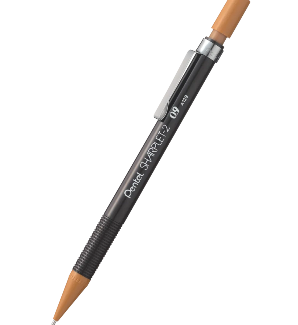 Ołówek automatyczny Sharplet 2 - Pentel - brązowy, 0,9 mm