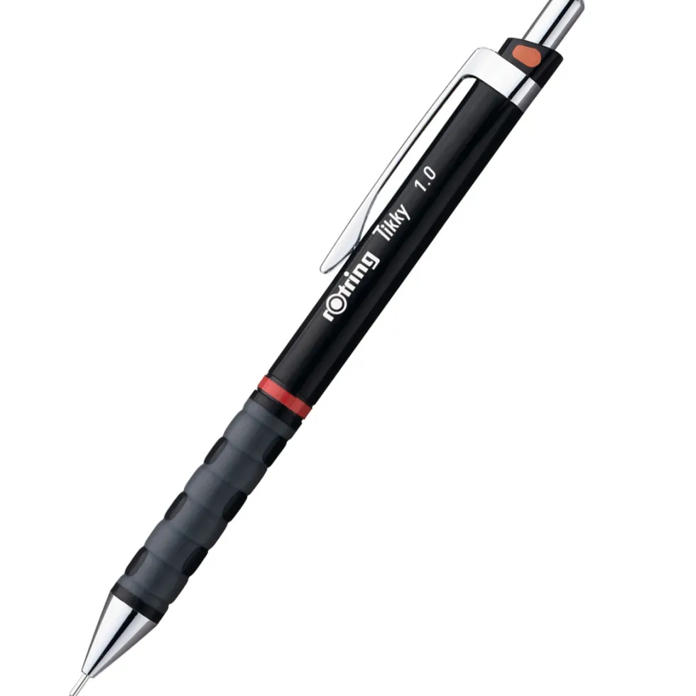 Ołówek automatyczny Tikky - Rotring - czarny, 1 mm