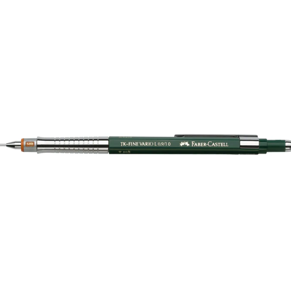 Ołówek automatyczny TK-Fine Vario L - Faber-Castell - Green, 1 mm, HB