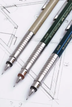 Ołówek automatyczny TK-Fine Vario L - Faber-Castell - Green, 0,5 mm, HB