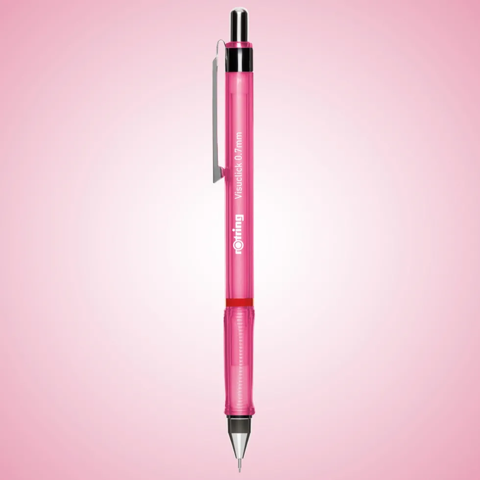 Ołówek automatyczny Visuclick - Rotring - Pink, 0,7 mm