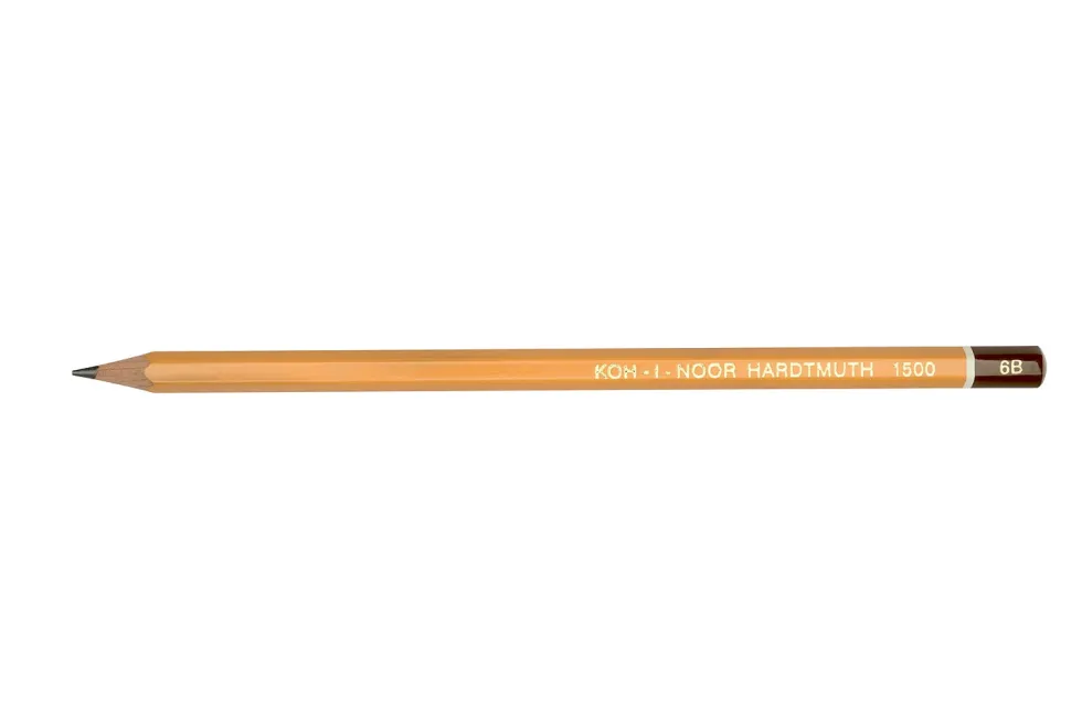 Ołówek grafitowy 1500 - Koh-I-Noor - 6B