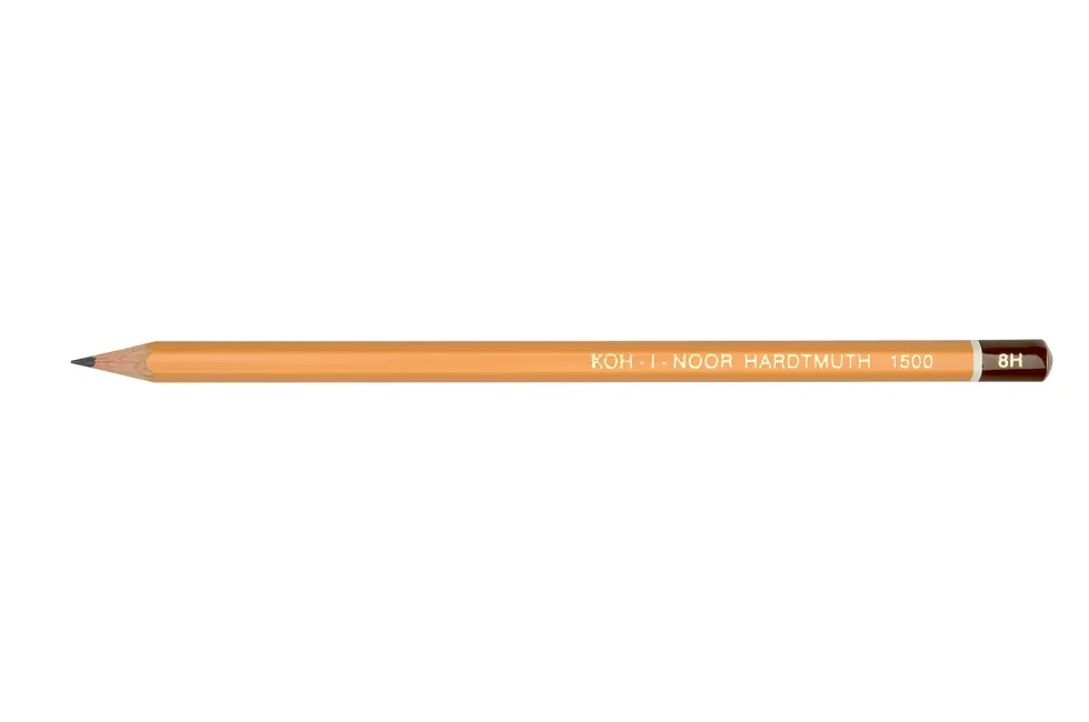 Ołówek grafitowy 1500 - Koh-I-Noor - 8H
