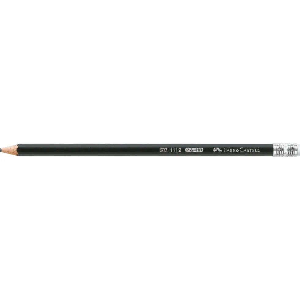 Ołówek grafitowy z gumką 1111 HB - Faber-Castell