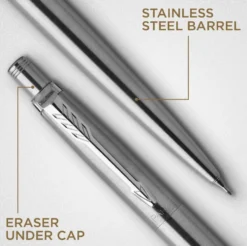 Ołówek mechaniczny Jotter w etui - Parker - Matt Steel, 0,5 mm
