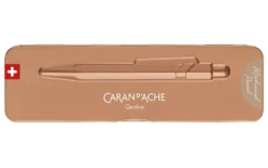Ołówek mechaniczny 844 Premium z etui - Caran d'Ache - Brut Rose, 0,7 mm