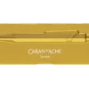 Ołówek mechaniczny 844 Premium z etui - Caran d'Ache - Goldbar, 0,7 mm