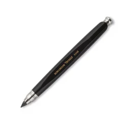 Ołówek mechaniczny Versatil z temperówką - Koh-I-Noor - czarny, 5,6 mm