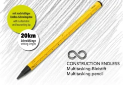 Ołówek wielozadaniowy - Troika - żółty 0,9 mm