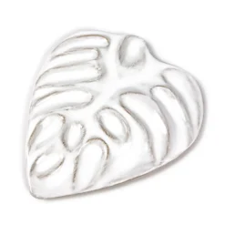 Paletka porcelanowa - Renesans - Liść Monstery, 16 x 18,5 cm