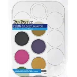Paletka z pokrywką do pasteli PanPastel - 10 miejsc