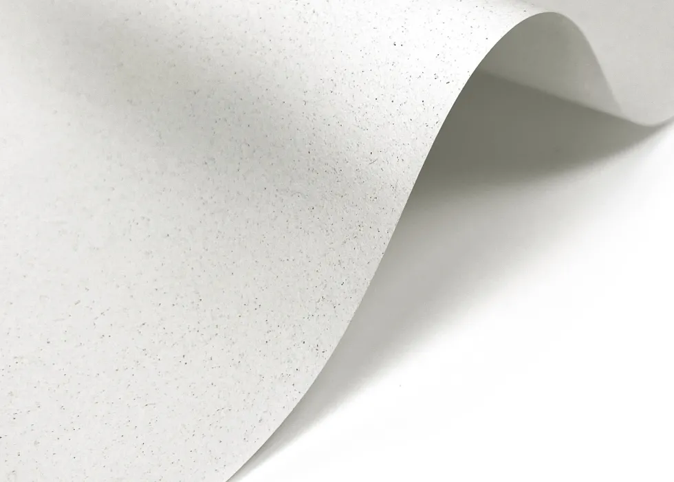 Papier Crush 120g - Corn, złamana biel, A4