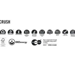 Papier Crush 120g - Olive, zielony, oliwkowy, A4