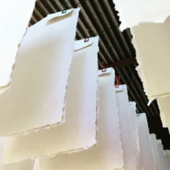 Papier czerpany 100% bawełny 640 g - Khadi Papers - White A3 10 ark.