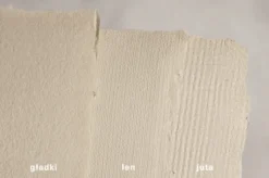Papier czerpany - Kalander - cappuccino, gładki, A4