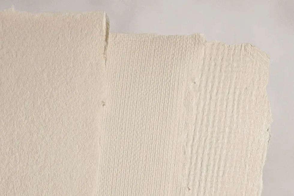 Papier czerpany - Kalander - cappuccino, gładki, A5