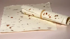 Papier czerpany - Kalander - cebula, gładki, A4
