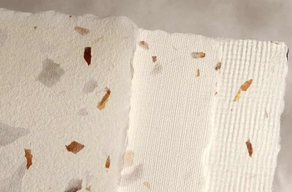 Papier czerpany - Kalander - cebula, gładki, A4