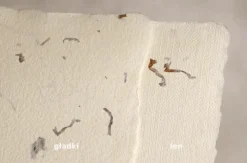 Papier czerpany - Kalander - tytoń, gładki, A5