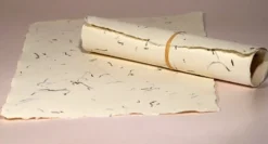 Papier czerpany - Kalander - tytoń, gładki, A5