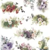 Papier do decoupage A4 - ITD Collection - ryżowy, R1326