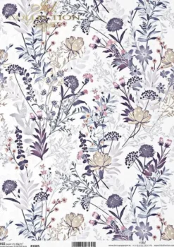 Papier do decoupage A4 - ITD Collection - ryżowy, R1886