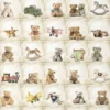 Papier do decoupage A4 - ITD Collection - ryżowy, R1194
