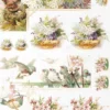 Papier do decoupage A4 - ITD Collection - ryżowy, R858