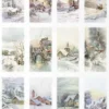 Papier do decoupage A4 - ITD Collection - ryżowy, R1495
