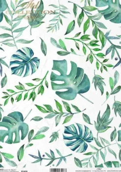 Papier do decoupage A4 - ITD Collection - ryżowy, R1381