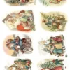 Papier do decoupage A4 - ITD Collection- ryżowy, R1003