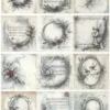 Papier do decoupage A4 - ITD Collection - ryżowy R2670