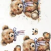 Papier do decoupage A4 - ITD Collection - ryżowy, R2487