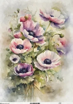 Papier do decoupage A4 - ITD Collection - ryżowy, R2469