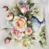 Papier do decoupage A4 - ITD Collection - ryżowy, R2461