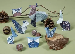 Papier do origami, Forest Animals - Clairefontaine - 70 g, 60 ark.