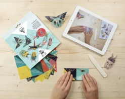Papier do origami, Insects - Clairefontaine - 70 g, 60 ark.