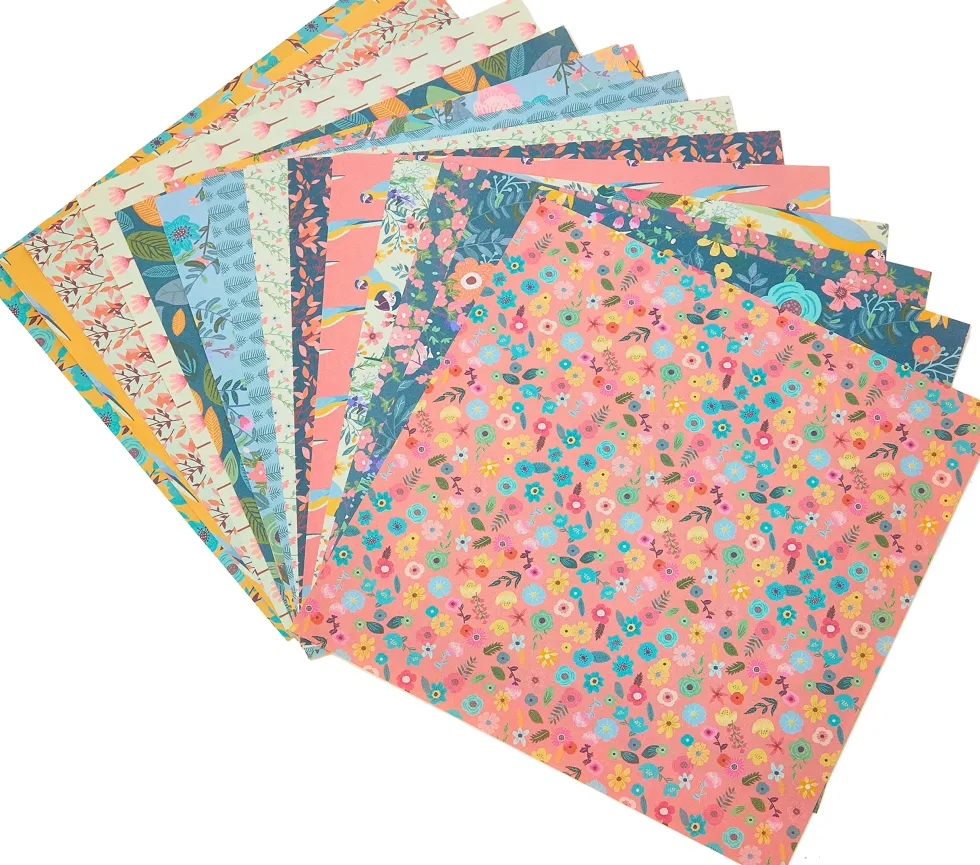 Papier do origami, Kiribati - Clairefontaine - 70 g, 60 ark.