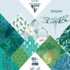Papier do origami, Vegetal Chic - Clairefontaine - 70 g, 60 ark.