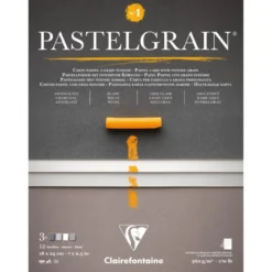 Papier do pasteli suchych PastelGrain No.1 - Clairefontaine - 18 x 24 cm 360 g 12 ark.